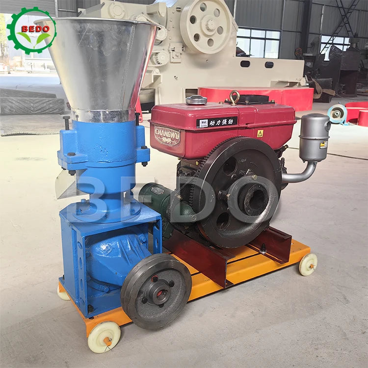 Diesel Engine Making Animal Feed Pelletizer Price Poultry Cattle Mini Feed Pellet Machine