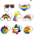 BSBH Advertising Custom Soft PVC Keychains for Multicolor Design Cute Soft Material Promotional Gift Keychain Designer Keychain