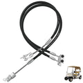 Golf Cart Parts Brake Cable Set (Stainless Steel Core) for EZGO TXT&Medalist Gas/Electric Models 1994-2008 OEM #70969-G03