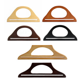 25-30cm Bag Hanger Accessories Purse DIY Decorative Handbag Handmade Large Wooden Wristlet Handle Eco-Friendly Factory Direct