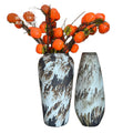 Chinese Classical Art Deco Ceramic Tabletop Vase Transparent Glaze High Temperature Fired Eco-Friendly Pottery Jiangxi H-37cm