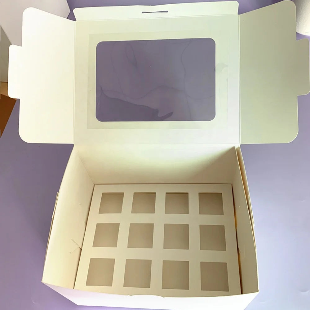 XJH Dessert Shooter Box 12 Hole Dessert Shoot Boxes With Paper Lid Dessert Shooter Box for Birthday Party Wedding