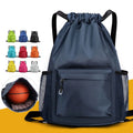 Customize Waterproof Backpack Outdoor Foldable Drawstring Sports Backpack Lightweight Gym Yoga Shoulder Backpack WIth Zipper