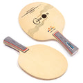 New Good Performance Natural Wood Color Carbon Table Tennis Blade for Beginner Player