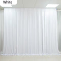 Manufacturer Direct Sales 95D Milk Silk Blackout Stage Curtain for Wedding Party Celebration Can Be Customized