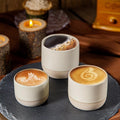 90ml 150ml 220ml Customized Logo Drinking Coffee Mug Matte Ceramic Kung Fu Tea Cups No Handle Clay Espresso Coffee Cup