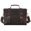 Andong Leather Crossbody Bags for Men Genuine Cow Leather Fashion  Large Capacity Top Handle Bag 1301