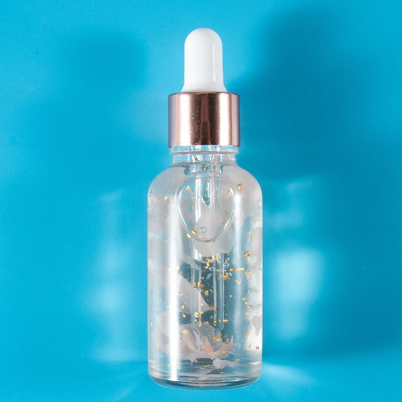 Private Label Korea Collagen Lightening Anti Ageing Glutathio* Rose Petal 24 k Gold Serum
