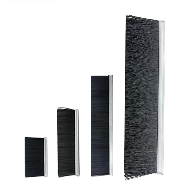 Industrial Brush Conductive PA66 Bristle Strip for Special Mechanical & Cabinet Dustroof Sealing