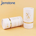 Recycled Materials Design Glass Bottle with UV Coating Essential Oil and Cosmetic Perfume Packaging Container Box Paper Tube