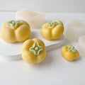 Stereo Persimmon Chocolate Silicone Mold Custom DIY Mousse Cake Handmade Soap Gum Dropping Aromatherapy Candle Plaster Mold