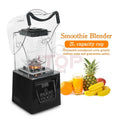 Smoothies Blender with Sound-Proof Cover Professional Industrial Blender Commercial 2L Blender