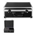 Aluminum Storage Case Black Tattoo Case Double Lock Key Tattoo Carrying Case