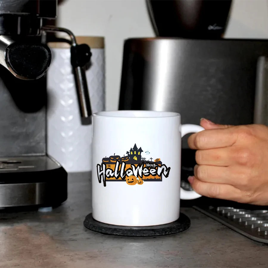 Topjlh Wholesale Ceramic Mug Design 11oz Blank White Coffee Mug for Sublimation Printing
