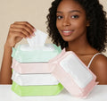Private Label Organic Facial Cleansing Wipes Wholesale Wet Wipes for Face and Facial Makeup Removing Oil