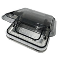 500x500mm Discount Price Caravan Skylight with Quick-Release Clips Double Glazing Cover & Removable Flynet Curtain Set