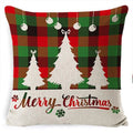 Hot Selling Wholesale Christmas Pillow Covers Christmas Pillows Home Cartoon Snowman Headboard Sofa Pillows Holiday Gifts