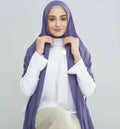 2023 New Design Customized Chin Elastic Instant Chiffon Hijab Scarf Muslim Hijab Hot Selling Scarf Instant Chiffon Hijab