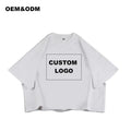 Black O-Neck Silk Screen Printed Photo Print Logo 100% Cotton Knitted Loose Fit Heavyweight Eco-Friendly Breathable EL Men's
