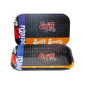13inch by 11inch 34x27cm Biggest Size Metal Rolling Tray With 3D Holographic Lenticular Magnetic Lid Smoking Wholesale