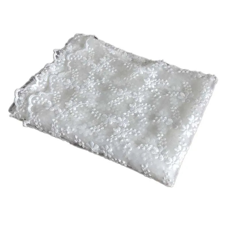 Mesh Fabric Mesh Gauze Tulle Wedding Clothes Use Fabric Embroidery Tulle Mesh Lace Cloth Raw Material Elegant Lace Fabric