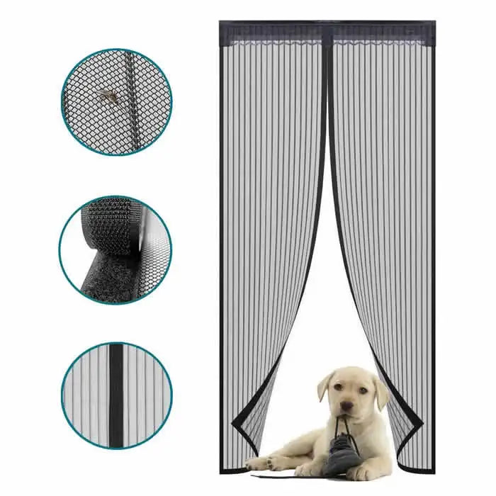 Premium Quality Anti-Insect Magnetic Curtain Door Modern Design Mesh Net for Hotels Factory Wholesale