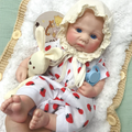 Wholesale 18Inch Bebe Full Body Silicone Reborn Doll Cute Boy Shape Pretend Play Kids Companion Collectible Figurine