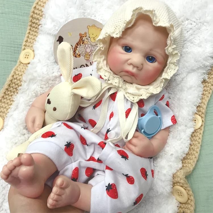 Wholesale 18Inch Bebe Full Body Silicone Reborn Doll Cute Boy Shape Pretend Play Kids Companion Collectible Figurine