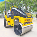3 Ton Mechanical Steering Ride on Vibratory Roller Mini Road Roller for Sale
