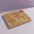 Wooden Beading Board for Jewelry Making Folk Art Style Bracelets and Necklaces Bead Design Mats and Trays
