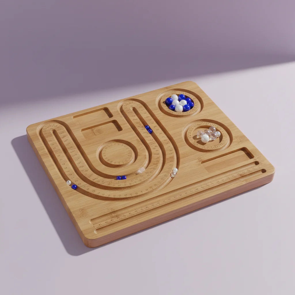 Wooden Beading Board for Jewelry Making Folk Art Style Bracelets and Necklaces Bead Design Mats and Trays