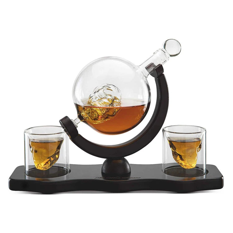 Wholesale Hot Selling Creative Luxury Decanter Party Bar Whiskey Glass Decanter Sets