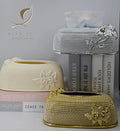 2025 Wholesale Custom Printed Nordic Light Luxury Plastic Car Tissue Paper Box Cover Holder Premium Plastic Material