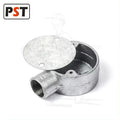 Malleable Cast Iron Hot Dipped Galvanized Thread Connecting 1 Way-Terminal Electrical Conduit Box for Pipe Lines