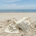 Cotton Natural Drawstring Bag for Clothes Cotton Bikini Suit Storage Pouch