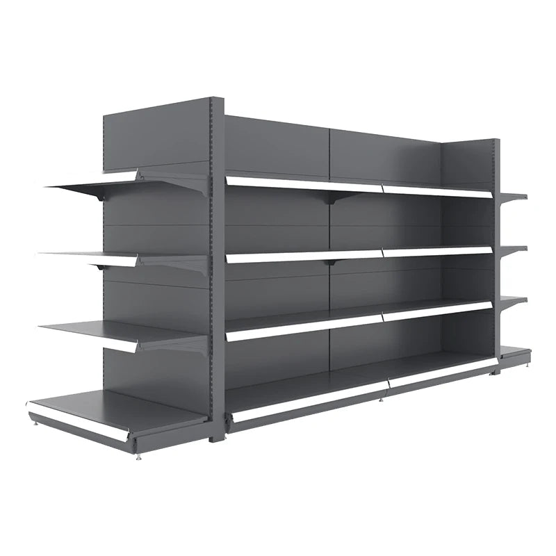 Competitively Priced Customized Multi-layer Supermarket Display Rack New Retail Metal Storage Shelf for Stores