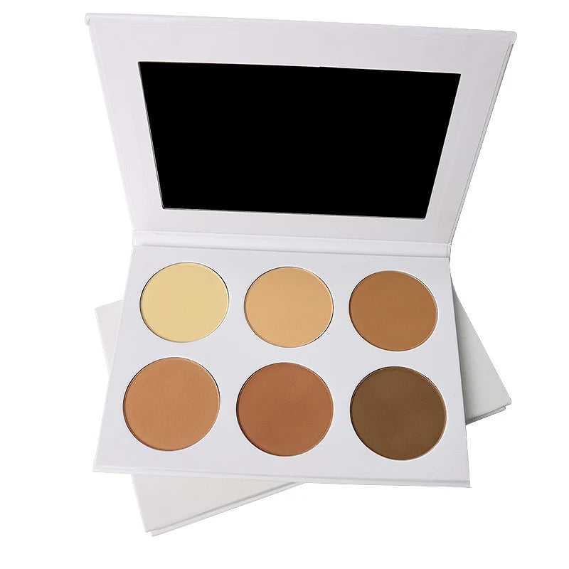 Professional Cosmetics Low Moq Private Label Bronzer Vegan Makeup Pressed Powder Contour Palette