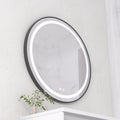 Round Led Smart Cabinet Modern Bathroom Mirror Decor Bath Mirror With Led Mirror Lights