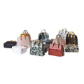Wholesale Crystal Gem Ornaments Handbag Shape Pendants Necklaces Jewelry for Christmas Gifts