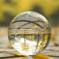 Small Bridge High Quality Wholesale Photography K9 Glass Ball 60mm clear Crystal Ball with Stand
