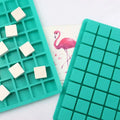369 Factory Sample 40 Cavity Nicole Square Rectangle Shape Silicon Resin Mold Silicon Chocolate Moulds Silicone Ice Cube Tray