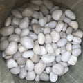 Landscaping Gadern High Polished White Pebble Stone