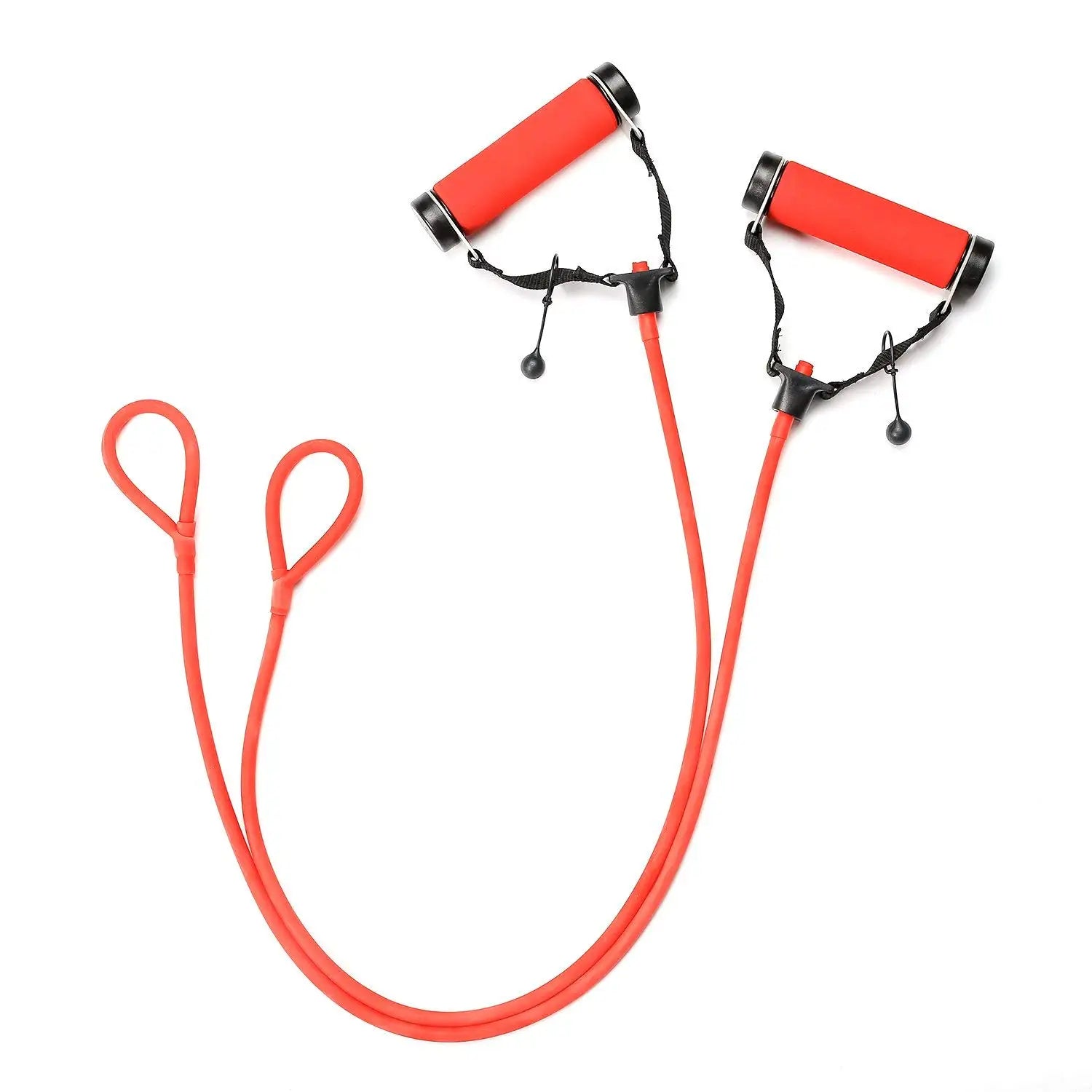 Win.max Weighted Fitness Tension Tube Resistance Loop Strength Training Gym Exercise Stretch TPE Yoga Workout Band Portable