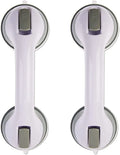Shower Handles Suction 12 Inch Assist Grab Bars for Shower Bathroom Safety Bar for Balance Support Hand Grip Bar