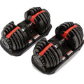 Smart Adjustable 52.5lb 24kg Home Gym Fitness Equipment in STOCK 24kg Free Weight Dumbbell Sets