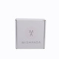 High Quality Eco-friendly Natural Beauty Mailing Shipping Boxes Black Paper Mailer Box