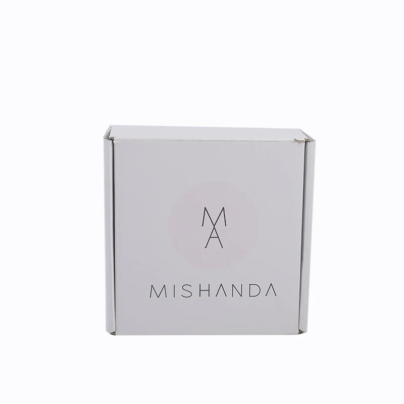 High Quality Eco-friendly Natural Beauty Mailing Shipping Boxes Black Paper Mailer Box