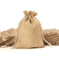 High Quality Custom Linen Draw String Gift Bag Recycled Reusable Bags Printed Cereals Packaging Pouch