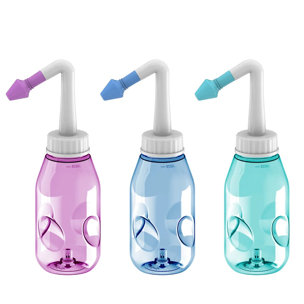 Waterpulse Kid BPA Free Neti Pot Sinus Rinse Cleaner Nose Washer Nasal Rinse Bottle Nasal Irrigation