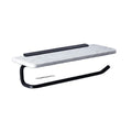 Ceramic Modern Wall-Mounted Bathroom Toilet Roll Holder Tissue Paper Holder